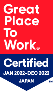 Great place to work certified JAN 2022-DEC 2022 JAPAN